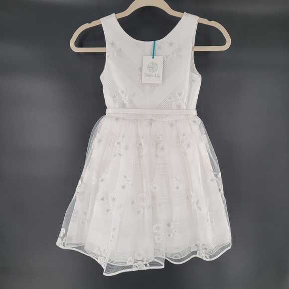 Abel & Lula Fantasy Striped Dress Sz 8 - Picture 15 of 15